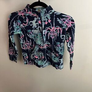 Lilly Pulitzer 1/4 Zip Popover